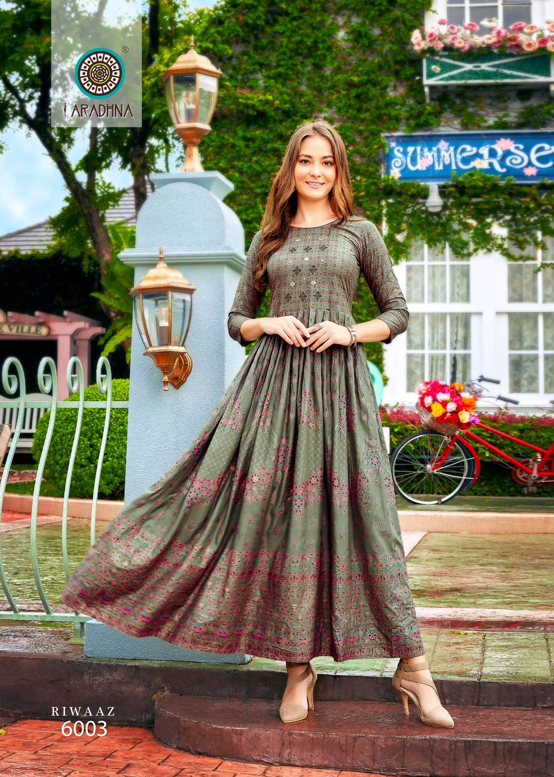 Riwaaz Vol 6 Aradhna Designer Kurtis Catalog